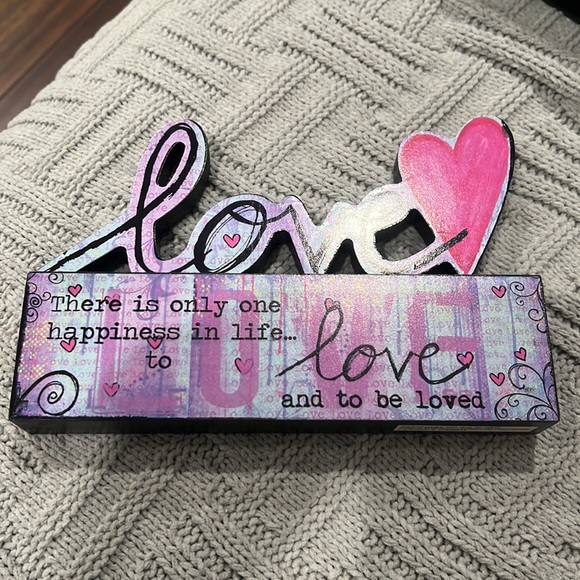 LOUISE CAREY WOODEN WALL ART - Picture 2 of 8